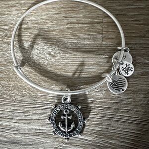 Alex and Ani anchor charm bangle